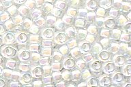 15-284 White Lined Crystal AB 15-284 White Lined Crystal AB